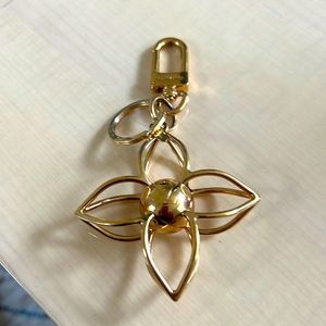 Auth. Louis Vuitton purse charm.